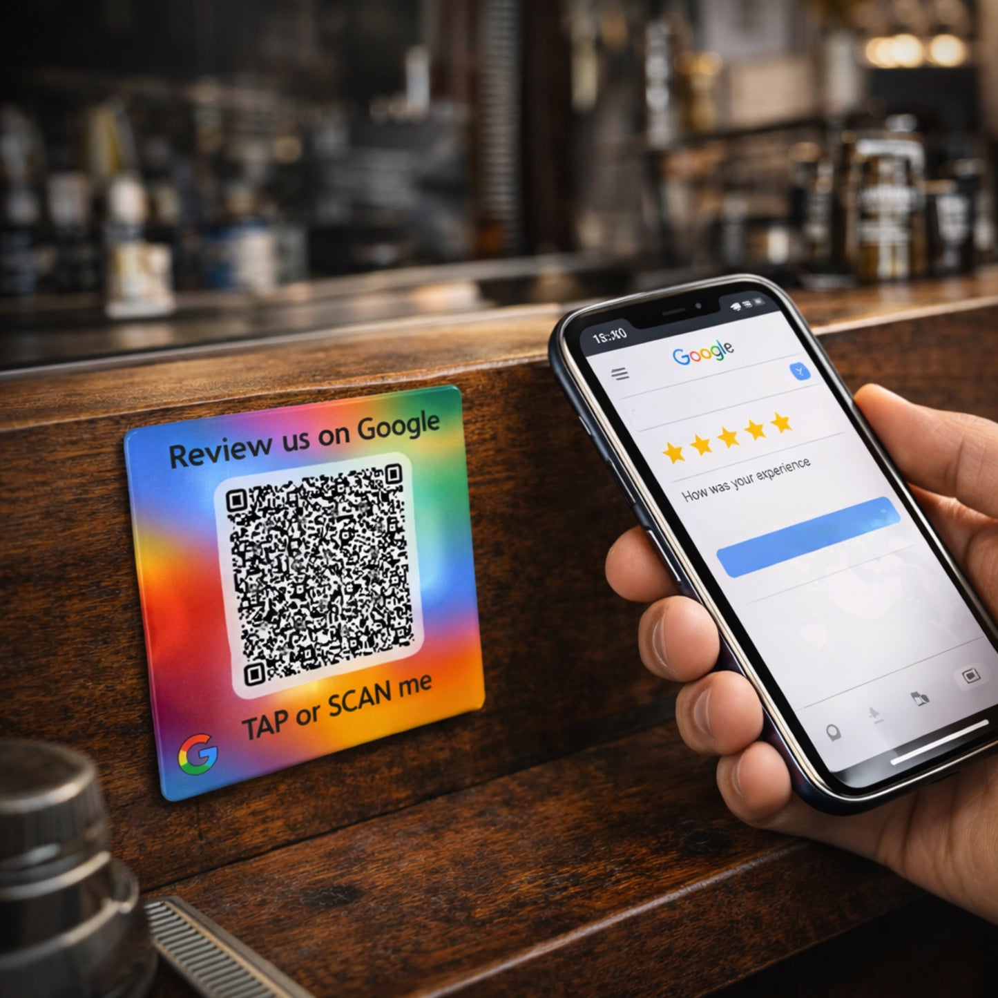 Smart Review NFC & QR Magnet – Boost Google Reviews & Social Media