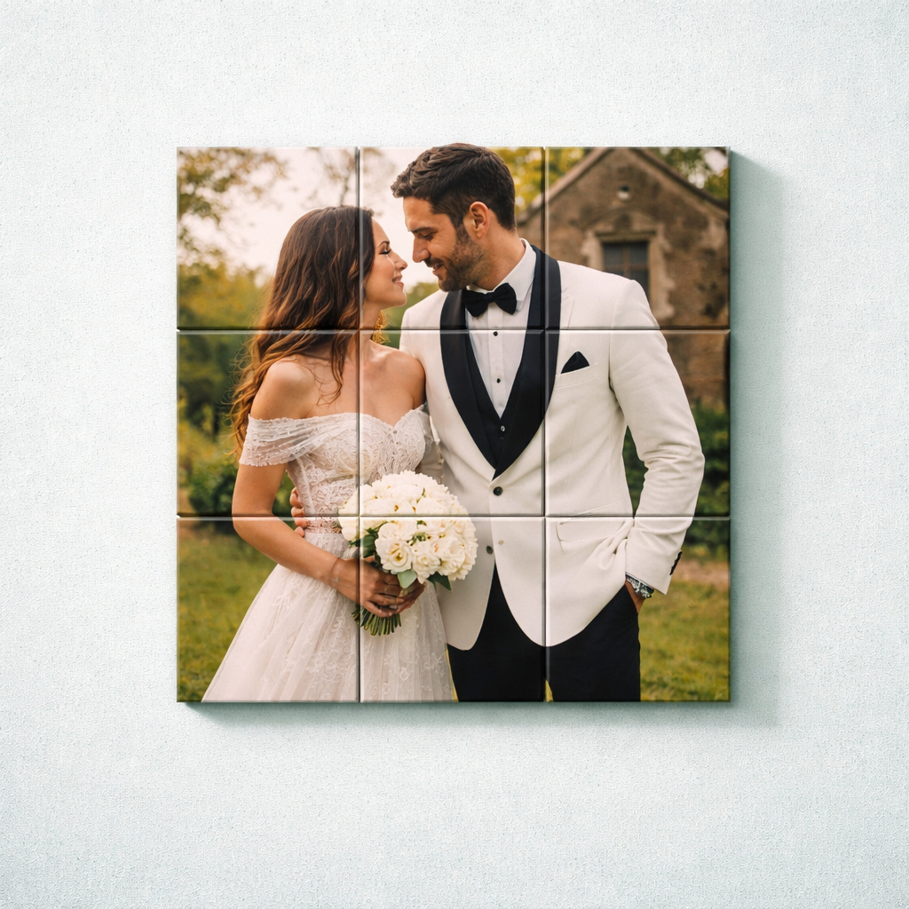 Magnetic Photo Tiles