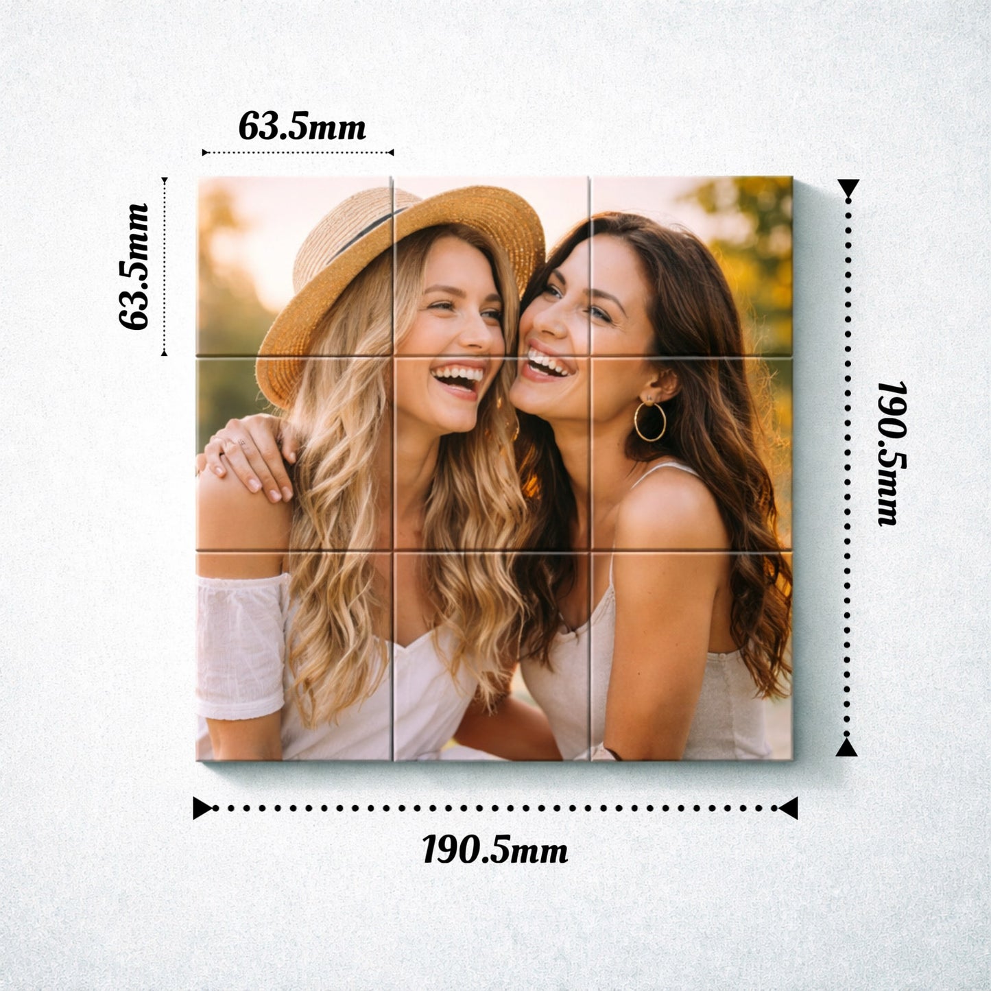 Magnetic Photo Tiles